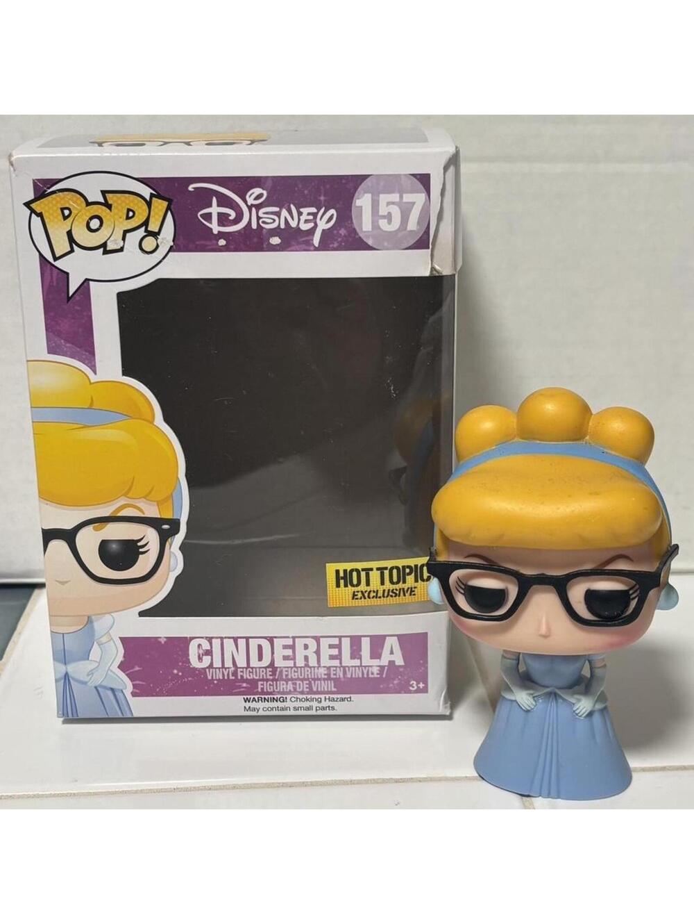Funko Pop Cinderella Disney Hot Topic Exclusive w/ Box